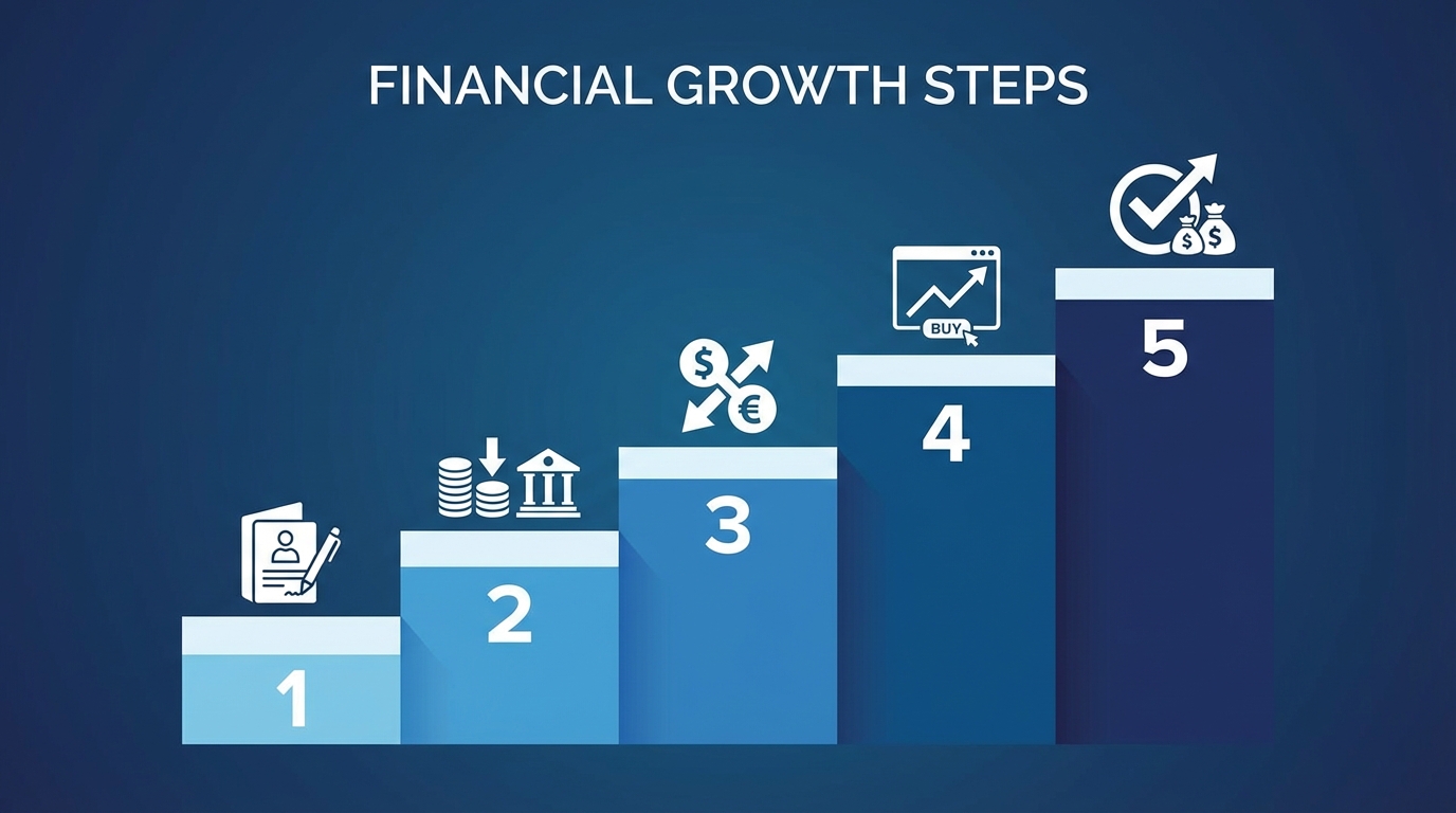 FXを1万円から始める5ステップ